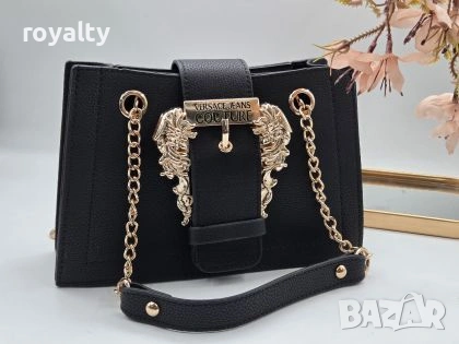 Versace Нова Кожена Дамска Чанта 