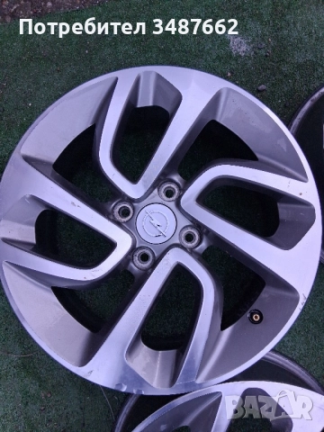 16цола за ОПЕЛ Пежо Ситроен 6.5J ×16 ет 20 ц.65.1 4×108, снимка 5 - Гуми и джанти - 52539267