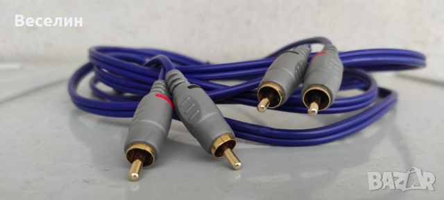 Аудио RCA интерконект кабел Vivanco, снимка 3 - Аудиосистеми - 36080630