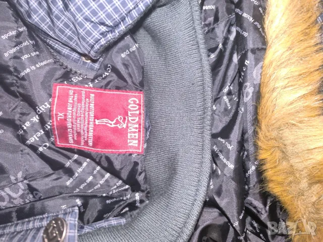 яко зимно с пухена качулка , снимка 4 - Якета - 48266794