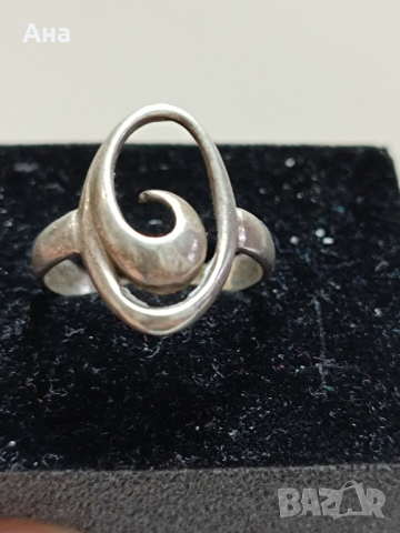 сребърен пръстен ЖД6, снимка 1 - Пръстени - 44697484