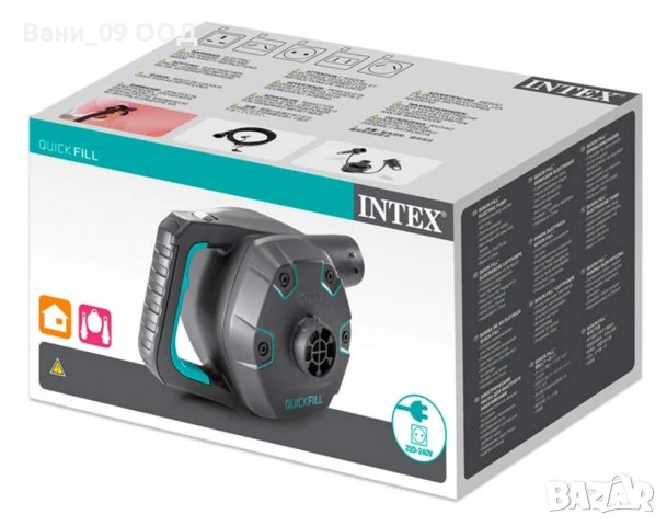 Електрическа помпа INTEX Quick-Fill , снимка 5 - Друга електроника - 41309411