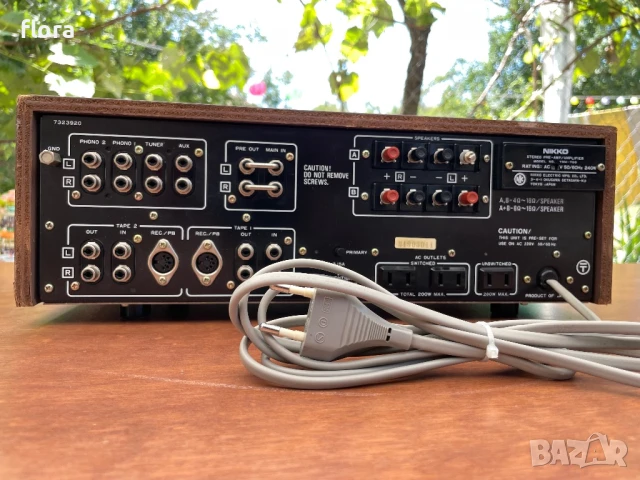 NIKKO TRM-750 STEREO AMРLIFIER , снимка 11 - Ресийвъри, усилватели, смесителни пултове - 51082456