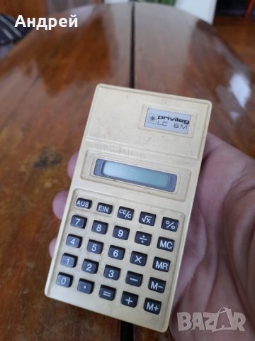 Стар калкулатор Privileg, снимка 3 - Други ценни предмети - 39057533