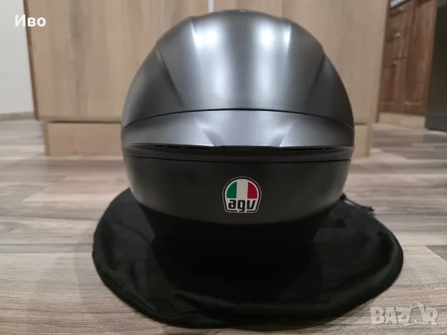Каска AGV K1 S Matt Black (E2206) + тъмен визьор, снимка 6 - Аксесоари и консумативи - 55774624
