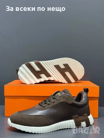 Hermes Мъжки Маратонки👟Мъжки Спортни Обувки Хермес - Различни Цветове Код SEM-608, снимка 6 - Маратонки - 55881446