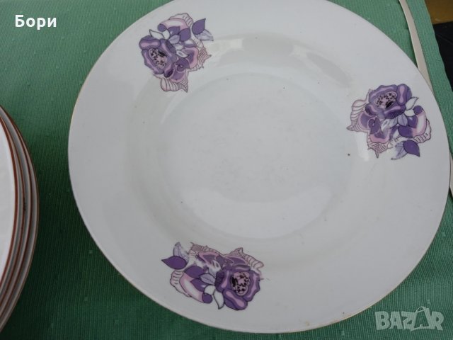 Порцеланови чинии дълбоки 11 броя, снимка 4 - Чинии - 35830495