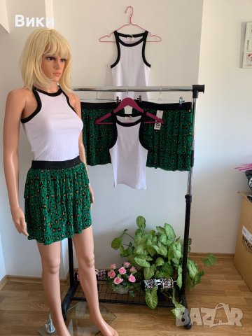 Бял потник топ в размер ХS, снимка 13 - Потници - 41224431