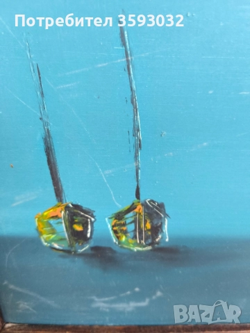 Две стари маслени картини , снимка 7 - Картини - 52162276