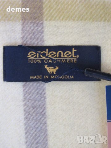  Фин шал каре 100% кашмир, Монголия, снимка 6 - Шапки - 23221117