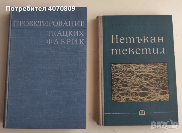 Стари книги - Тъкачна Индустрия