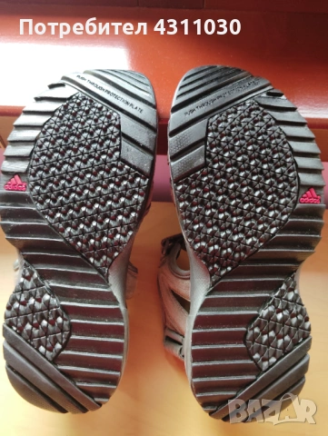 Туристически сандали Adidas употребявани, бежови, номер 36, снимка 7 - Детски сандали и чехли - 53365888