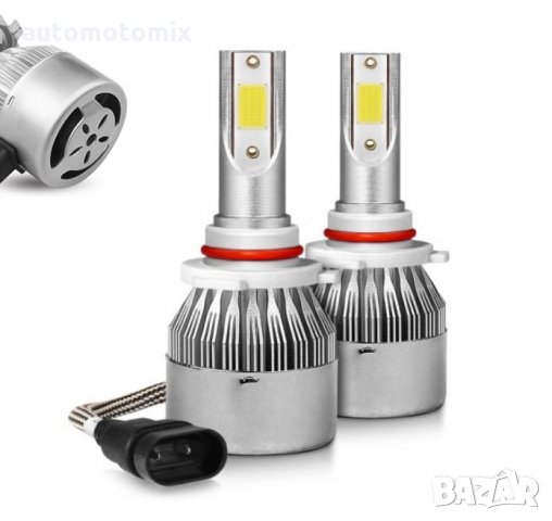 Комплект диодни крушки за фарове 9005/НB3 -3000K + 6500К,3400, снимка 2 - Аксесоари и консумативи - 35904019