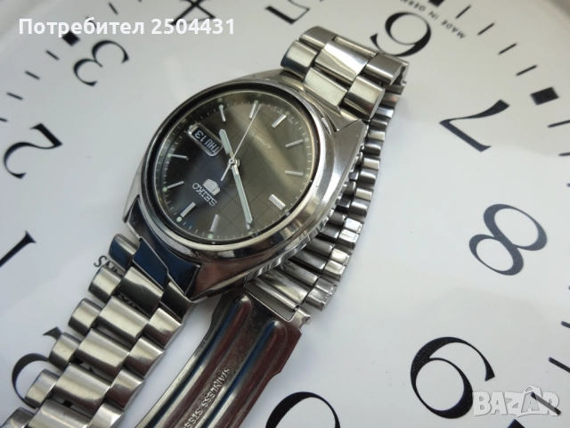 сеико 5 7s26, снимка 5 - Мъжки - 52792593