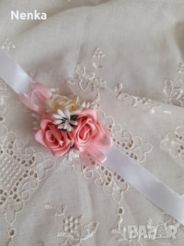 Сватбени бутониери , снимка 7 - Сватбени аксесоари - 50778272