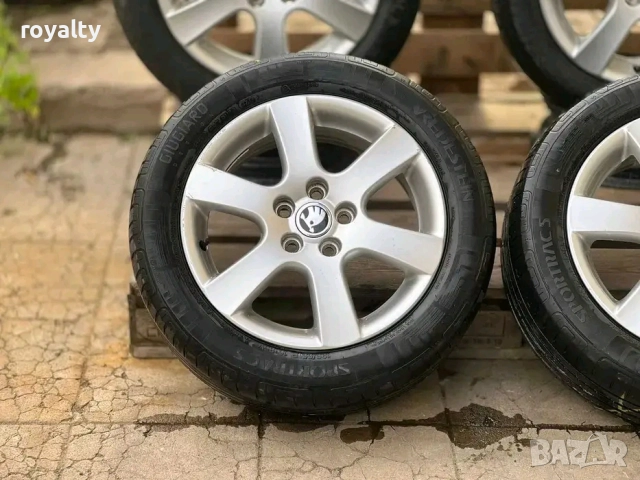 5х100 15 Цола Лети Джанти Skoda Fabia 5x100 Шкода Фабиа, снимка 5 - Аксесоари и консумативи - 52876943