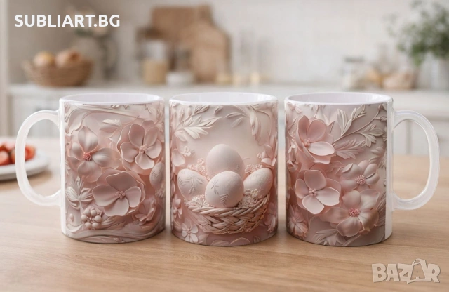 Чаша със снимка (Великден) , снимка 4 - Чаши - 53849951