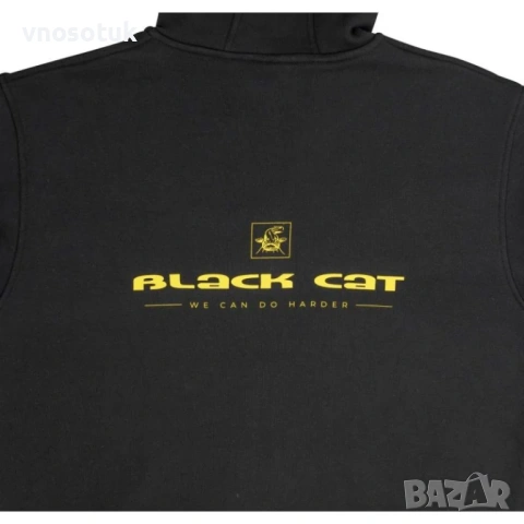 Мъжки суичер Black Cat Zipper-номер XL, снимка 3 - Спортни дрехи, екипи - 53258436