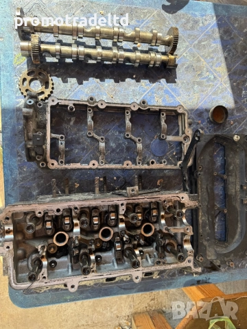 Лява дясна Оборудвана глава разпределителен вал Ауди 3.0tdi 224hp. Audi A6 A4 цилиндрова, снимка 3 - Части - 51451156