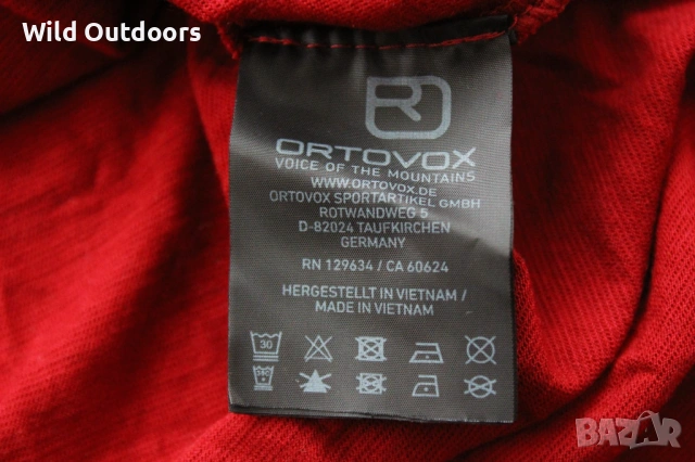 ORTOVOX - дамска спортна мерино блуза, размер XL, снимка 4 - Спортни екипи - 53394363