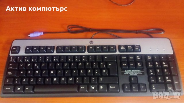 Клавиатура нова HP DT527A PS/2 silver/black 