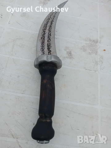 Стар кавказки нож, снимка 3 - Антикварни и старинни предмети - 53770855