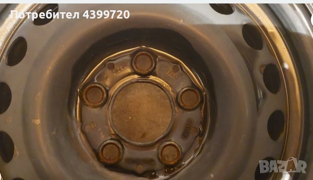 Джанта 15 Цола за Мерцедес, снимка 3 - Гуми и джанти - 53650319