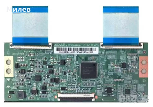 Нова платка Original Logic Board PT550GT03-1-C-3 4K Soft Discharge Port board with cables 