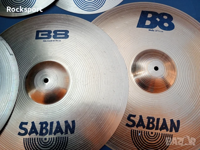 Sabian B8 Big Cymbal set, снимка 4 - Ударни инструменти - 50740155