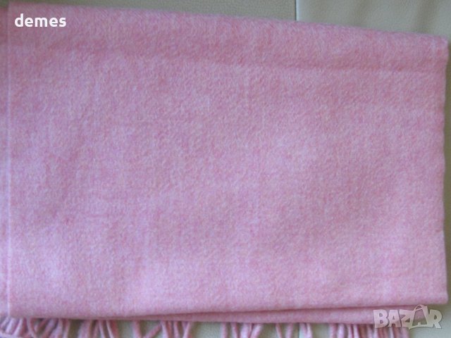  Фин шал 100% кашмир, корал, Монголия, снимка 12 - Шапки - 23745107