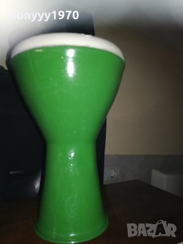 зелена тарамбука 26х17см от сирия 1509212018, снимка 4 - Ударни инструменти - 34145987