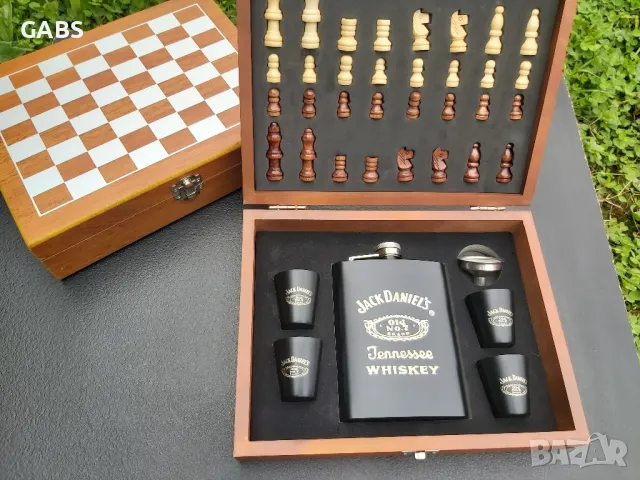 Стилен подаръчен комплект ШАХ Jack Daniel's 2 модела, снимка 2 - Подаръци за мъже - 49749293