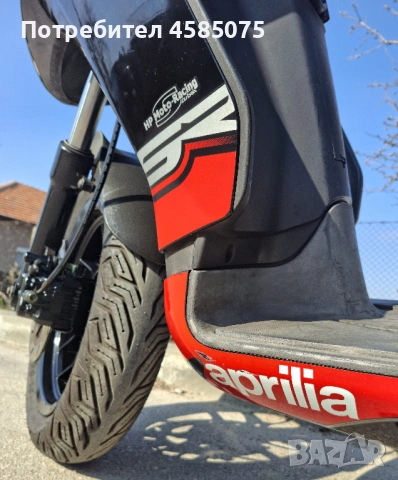 Aprilia Sr 125 Motard / Априлия Ср 125 ТОП СЪСТОЯНИЕ, снимка 5 - Мотоциклети и мототехника - 53847353
