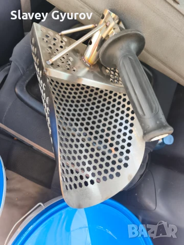 Сито/лопата за пясък. Подходяща за плажно търсене с металдетектир, снимка 3 - Други игри - 51319455