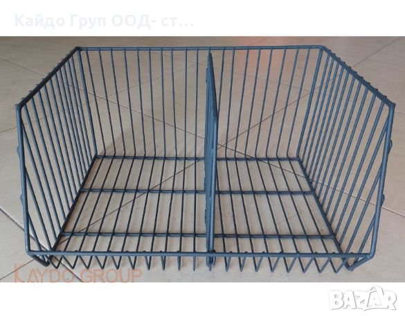 Телен кош с 1 подвижна преграда 50/40/26 см! НОВО НАЛИЧНИ! Търговско оборудване!, снимка 10 - Стелажи и щандове - 42012642