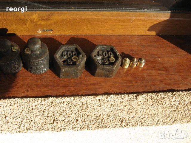 Теглилки за търговска везна--10бр, снимка 3 - Антикварни и старинни предмети - 42173565