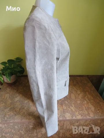 Cubus, яке от естествен велур, 38, снимка 2 - Якета - 55805473