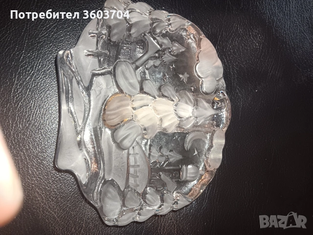 кристал на статуетка Германия, снимка 4 - Статуетки - 53718118