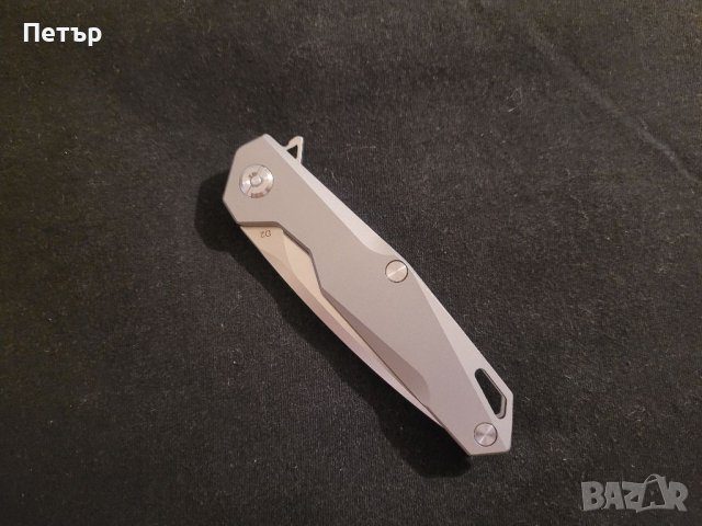 Two Sun флипер с титан и стомана D2 , снимка 3 - Ножове - 38991560