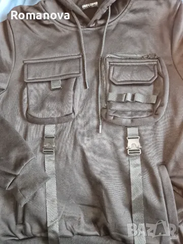 Ватиран мъжки суичър , снимка 3 - Суичъри - 49632286