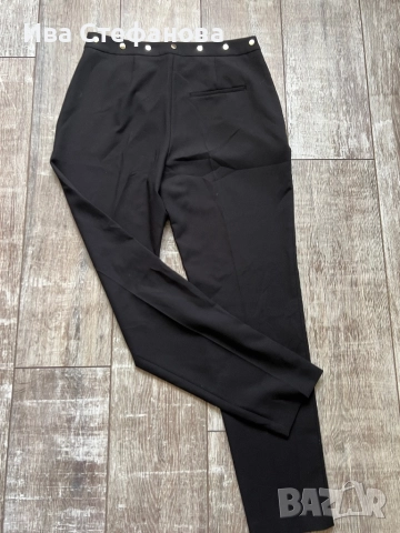  Нов луксозен марков черен стилен елегантен панталон Hugo boss HUGO BOSS , снимка 3 - Панталони - 51646777