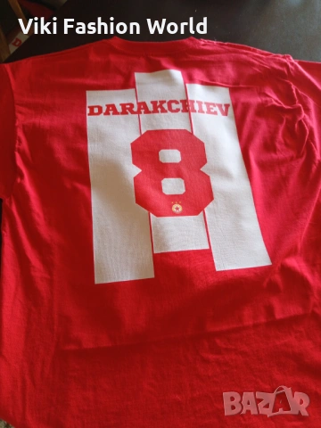 Тениска ЦСКА с Име и Номер - Персонализирана, снимка 5 - Тениски - 53183392