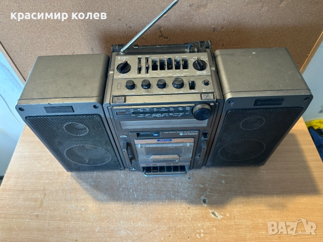 радиокасетофон "HITACHI TRK-9140E", снимка 2 - Радиокасетофони, транзистори - 53259534