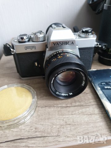 Фотоапарат YASHICA FR MADE IN JAPAN, снимка 2 - Фотоапарати - 39467130