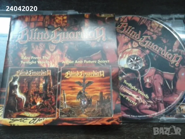 Blind Guardian – Tales From The Twilight World/A Past And Future Secret матричен диск