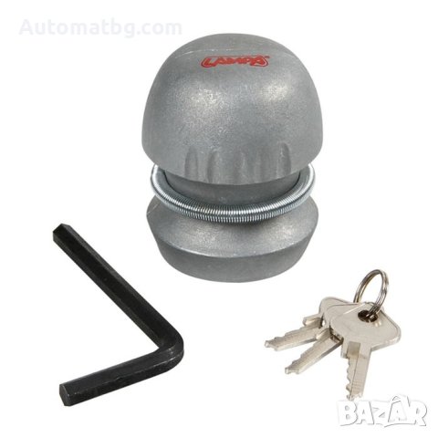 Заключващо устройство за ремарке Automat, Секрет, Ф50, 3 ключа, Сив, снимка 2 - Аксесоари и консумативи - 40310063