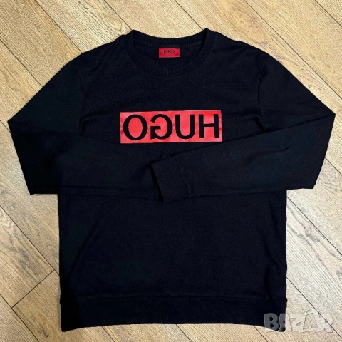 Мъжка блуза Hugo Reversed Logo | S размер, снимка 2 - Блузи - 53386841