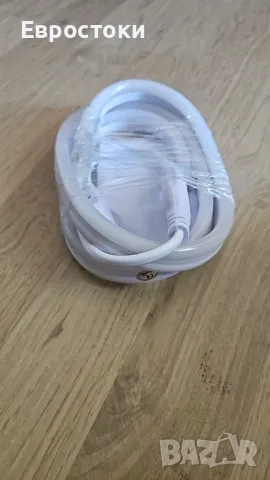 Гъвкава водоустойчива LED неонова лента за външна употреба, топла светлина 3000 К, 220V, 120 диода, снимка 6 - Лед осветление - 50234154