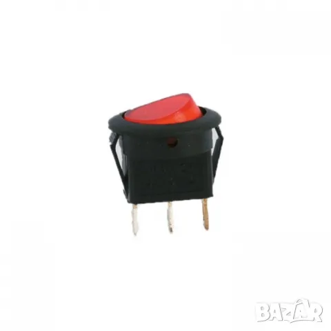 Компактен двупозиционен превключвател 12V 16A 28x23 mm