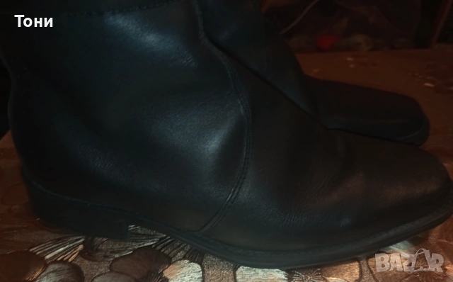 Нови Мъжки Зимни Боти Изцяло от Естествена Кожа 43, снимка 12 - Мъжки боти - 53624867